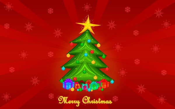 bright merry christmas images to draw