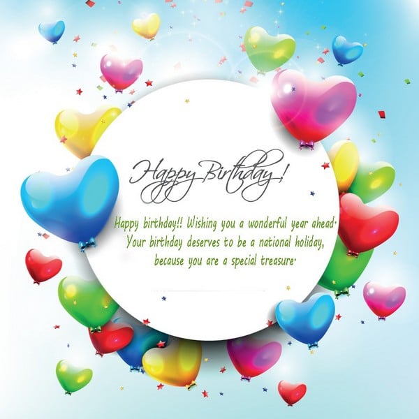 110 Happy Birthday Greetings with Images - My Happy Birthday Wishes