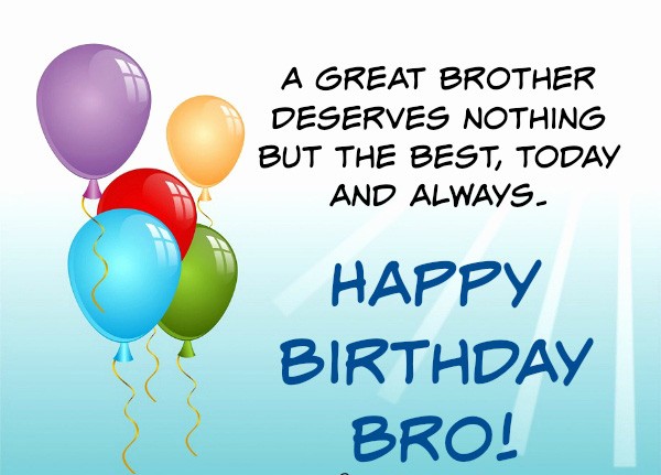 advance birthday wishes for brother images