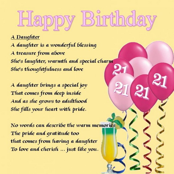 Top 70 Happy Birthday Wishes For Daughter 2021