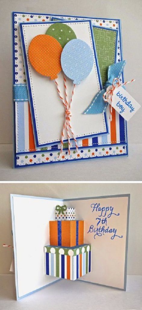 handmade birthday card designs for boys