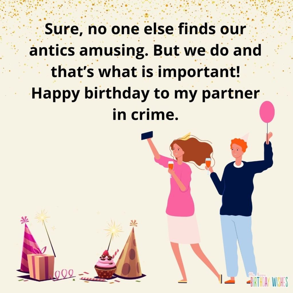 two people celebrating